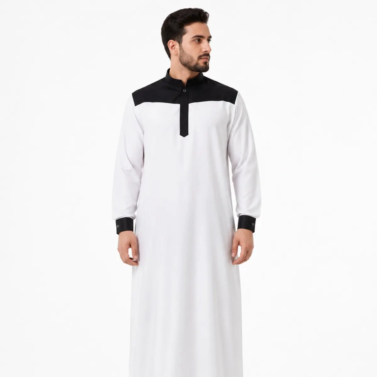 Zayan White Galabiya